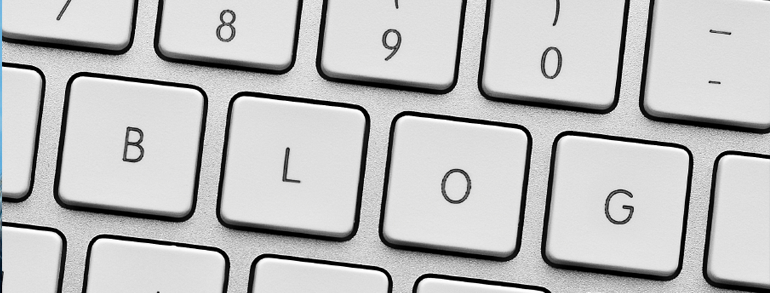 keyboard-keys say blog